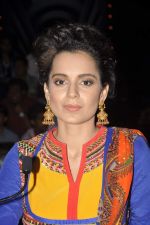 Kangana Ranaut at Queen promotion on India